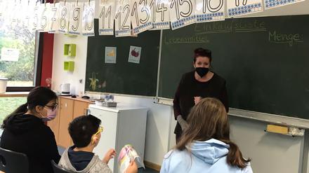 Schülerinnen und Schüler am Hans-Carossa-Gymnasium.