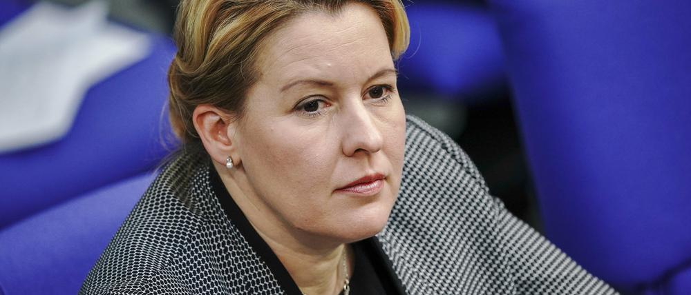 Im Fokus: Die designierte Vorsitzende sowie Spitzenkandidatin der Berliner SPD, Franziska Giffey.