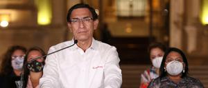 Des Amtes enthoben: Martín Vizcarra, Präsident von Peru