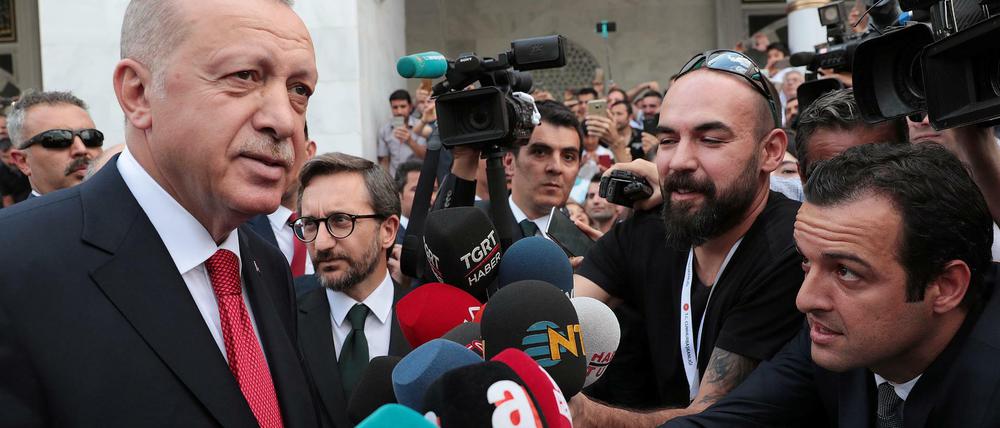 Die türkischen Medien meinen es zunehmend gut mit dem türkischen Präsidenten Erdogan.