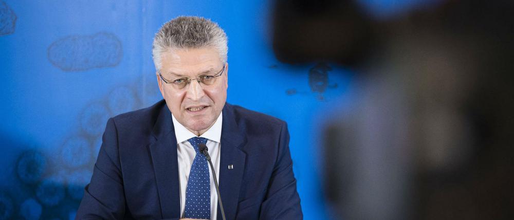 Lothar Wieler ist Chef des Robert Koch-Instituts.