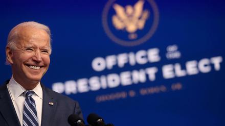 Wer kommt in sein Kabinett? Der gewählte US-Präsident Joe Biden