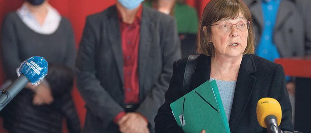 Brandenburgs Gesundheitsministerin Nonnenmacher: „Wir haben die zweite Welle unterschätzt.“