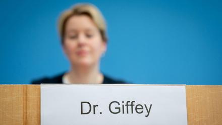 Familienministerin Franziska Giffey.