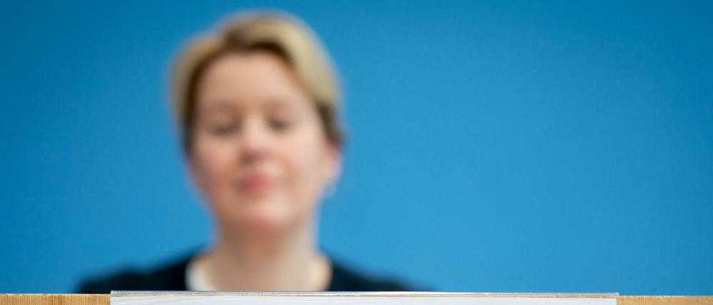 Familienministerin Franziska Giffey.