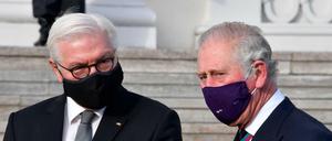 Frank-Walter Steinmeier und Prinz Charles in Berlin.