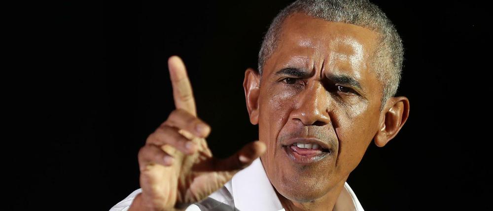 Die Polarisierung der amerikanischen Politik hat nach Einschätzung von Ex-Präsident Barack Obama mit seiner Wahl im Jahr 2008 einen entscheidenden Schub erhalten