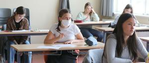 Ein Gymnasium in Rostock.