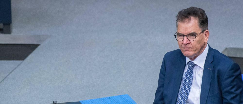 Der Bundesentwicklungsminister Gerd Müller (CSU).