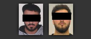 Die Polizei hatte bereits den gesuchten M. Remmo (r.) festgenommen, seinen Bruder A. M. Remmo nun auch.
