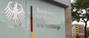 Bundesamt für Migration und Flüchtlinge in Berlin.