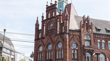 Das Rathaus Lichtenberg.