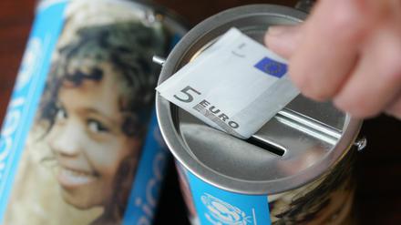 An Weihnachten gibt es viele gute Grüne zum Spenden.