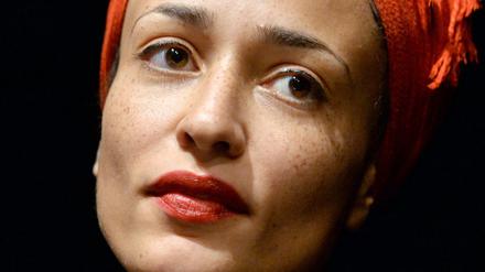 Die englische Schriftstellerin Zadie Smith 