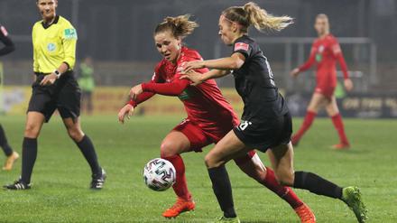 Es war ein enges Duell zwischen Eintracht Frankfurt und Turbine Potsdam.