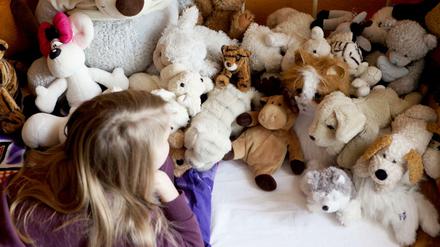 Freunde mit Fell: Kinder lieben Kuscheltiere. 