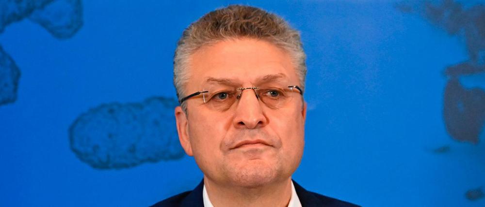 Lothar Wieler, Präsident des Robert Koch-Instituts.