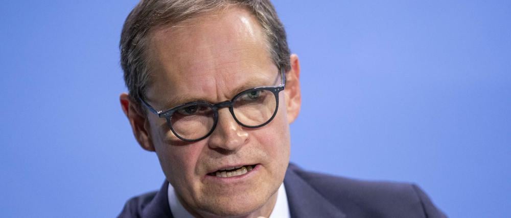 Berlins Regierender Bürgermeister Michael Müller (SPD).
