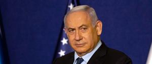 Benjamin Netanjahu, Ministerpräsident von Israel.