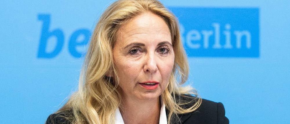 Barbara Slowik, Berlins neue Polizeipräsidentin. +