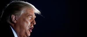 Verlor gegen Joe Biden, gewann aber im Vergleich zu vor vier Jahren noch Stimmen dazu: Donald Trump.