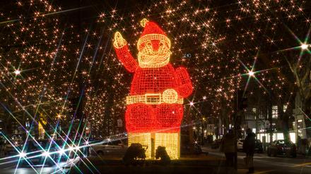 Weihnachtslichter am Ku’damm (Symbolbild).