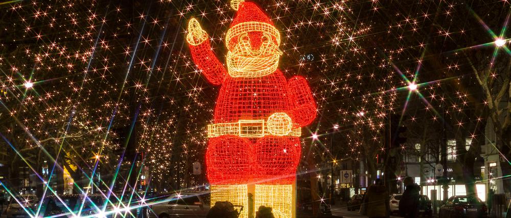 Weihnachtslichter am Ku’damm (Symbolbild). 