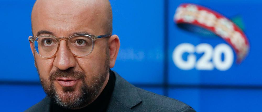 EU-Ratschef Charles Michel.