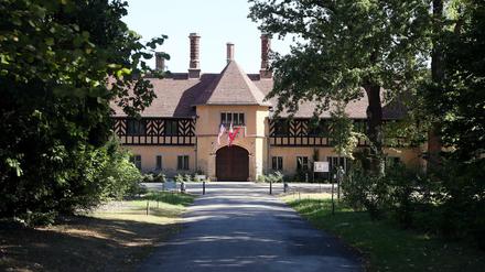 Das Schloss Cecilienhof in Potsdam.