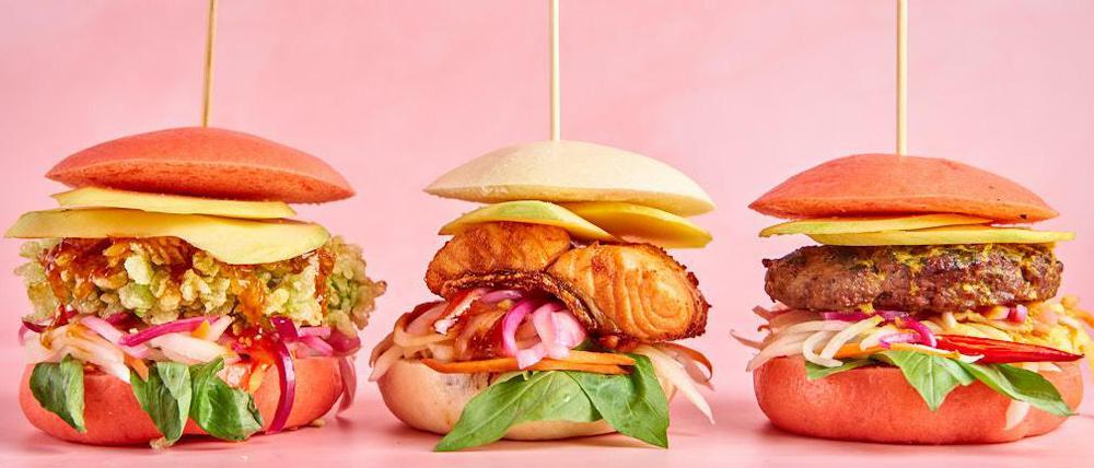 Leicht zu transportieren: frische Burger-Ideen aus dem District Môt