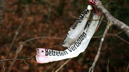 Anfang November fanden Fußgänger Knochenteile in einem Waldstück. Analysen zeigten: Sie stammten vom vermissten Stefan T.