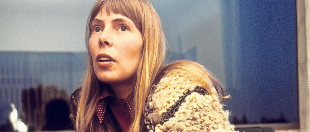Joni Mitchell 1972 in Amsterdam.
