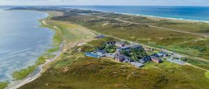 Meerblick: Das Jugendgästehaus "Puan Klent" liegt direkt am Wattenmeer von Sylt.