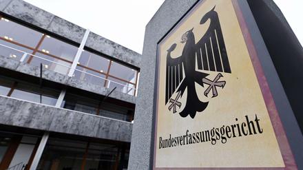 Das Bundesverfassungsgericht in Karlsruhe 