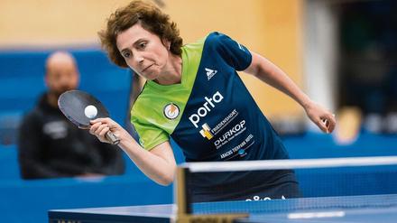 Eastsides Trainerin Irina Palina hat in der laufenden Bundesligasaison bei zwei von drei Partien mitgespielt. 