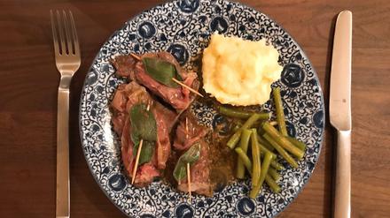 Schnell, einfach und ein bisschen anders als gewohnt: ein Saltimbocca mit Wildschwein.