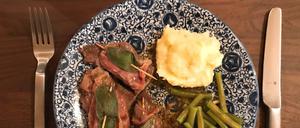 Schnell, einfach und ein bisschen anders als gewohnt: ein Saltimbocca mit Wildschwein.