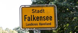 Die Stadt Falkensee.