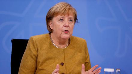 Kanzlerin Merkel.
