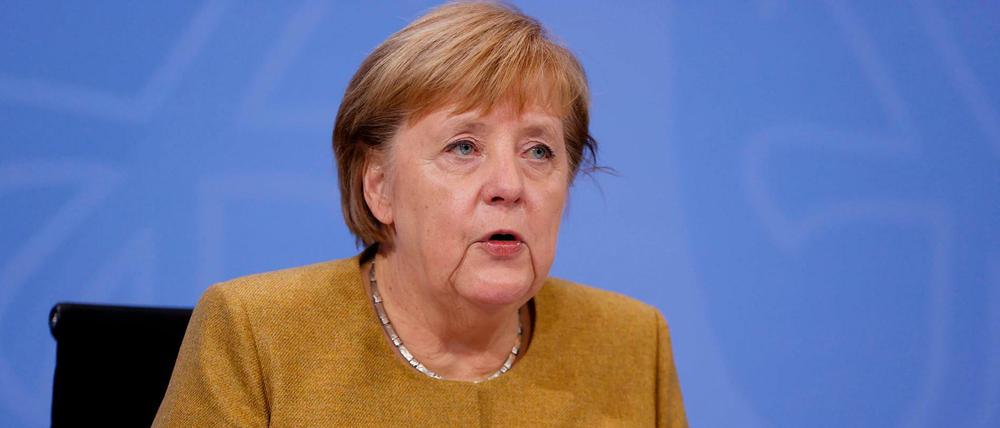 Kanzlerin Merkel.