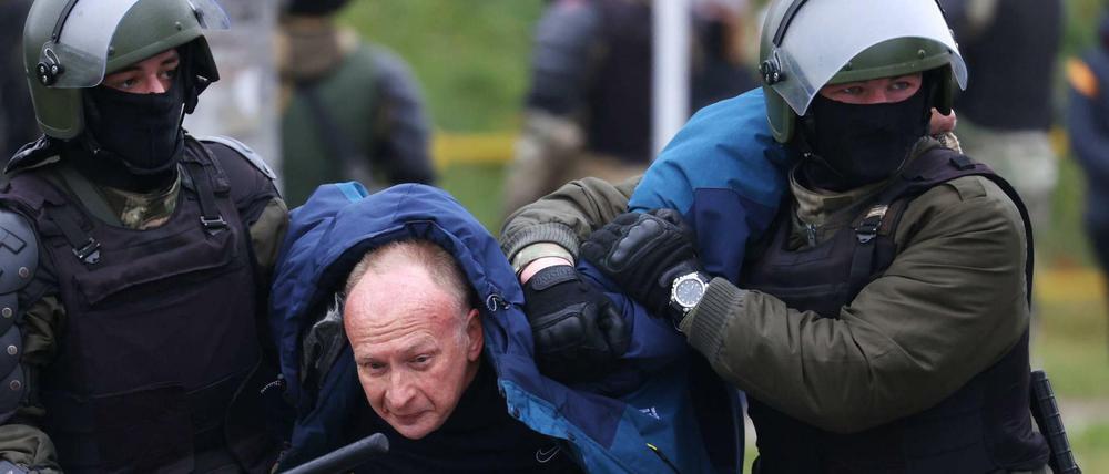 Die Polizei in Belarus steht, wie auch Machthaber Lukaschenko, massiv in der Kritik.
