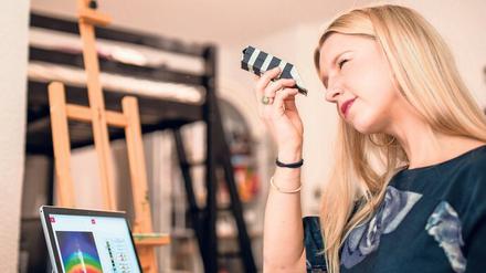 Lilli Kiessling hat im Sommersemester mit ihrem Physikstudium begonnen.