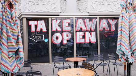 Nur zum Mitnehmen: Gastronomiebetrieb in Berlin