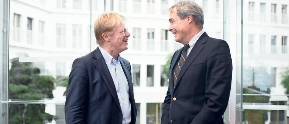 Sozialpartner: DGB-Chef Rainer Hoffmann und Arbeitgeberpräsident Ingo Kramer kamen gut miteinander aus.
