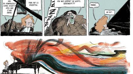 Alles fließt: Eine Szene aus „Goldjunge - Beethovens Jugendjahre“ von Mikael Ross.