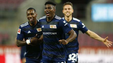 Teil des Rudels. Taiwo Awoniyi erzielte zuletzt beim Sieg in Köln sein erstes Tor für Union. Weitere sollen folgen, vielleicht ja schon heute gegen die Eintracht.