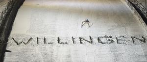 Im Auslaufbereich der Schanze findet Heiligabend ein Gottesdienst statt.