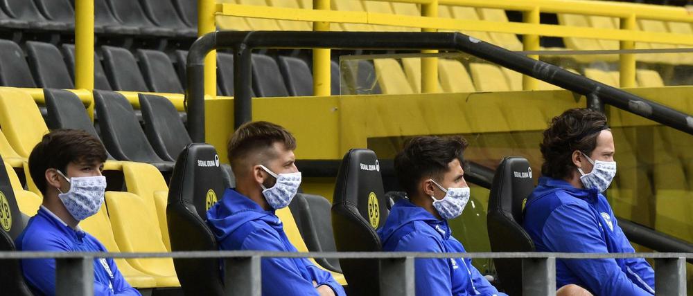 In der Blase. Die Bundesliga-Fußballer sind formell an strenge Maßnahmen gebunden.