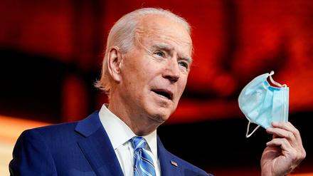 Joe Biden bei seiner Ansprache vor Thanksgiving 