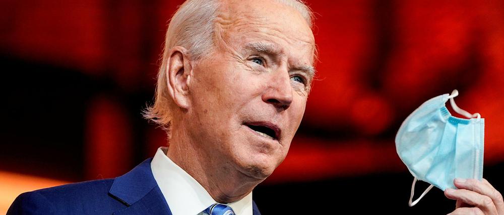 Joe Biden bei seiner Ansprache vor Thanksgiving